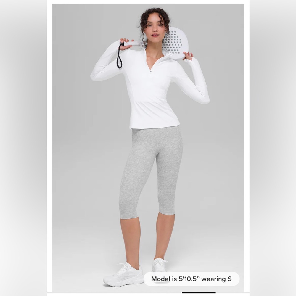 Alo NWT Alosoft 1/2 Zip Rapid Pullover in XS will fit a Small